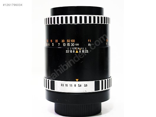 Lensler / Carl Zeiss Aus Jena DDR 135mm f/3.5 Sonnar Zebra Lens