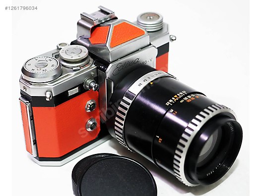 Lensler / Carl Zeiss Aus Jena DDR 135mm f/3.5 Sonnar Zebra Lens