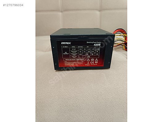 Everest 420w Güç Kaynağı (Peak 420-Reguler 350w) - Güç Kaynağı ve Tüm Masaüstü Bilgisayar Parçaları sahibinden.com'da