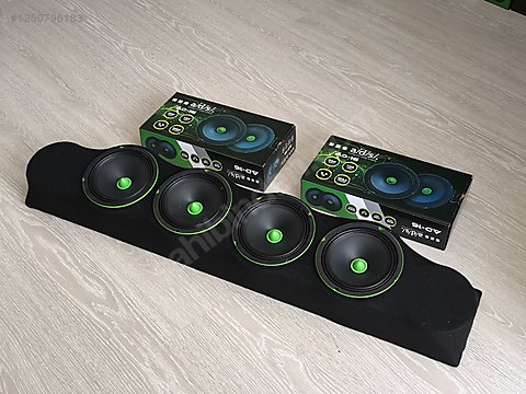 GROOVE MIXCD&MIXDVD セット Hoparlör / Midrange / 2 Takım (4Adet) 16 cm Midrange Hoparlör +