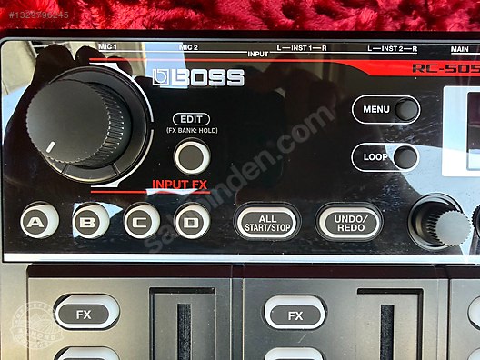 BOSS RC-505 MK2 Loop Station - Efekt Pedalı ve Diğer Enstrüman Yan