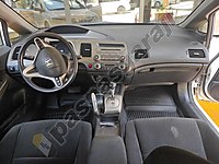 Honda Civic 3D Maxi Havuzlu Paspas, 2006-2012 #1283796423