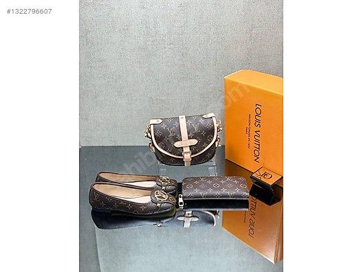 Louis Vuitton Monogram Şıklığı Set - Louis Vuitton Askılı Çanta