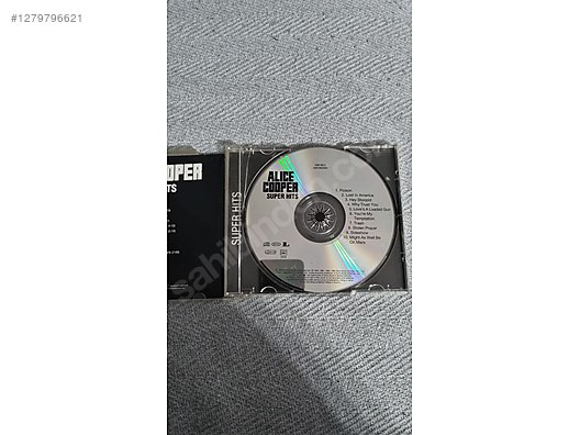 【新品未開封】ROCKLOVE 4 COLIS RECORDS ALICE COOPER SUPER HITS ROCK MÜZİK ALBÜMÜ - Müzik CD leri