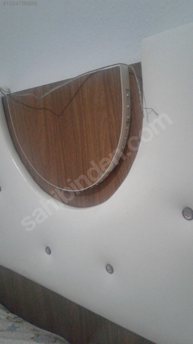 Yatak / 2 Kişilik yatak baza başlık led bağlantı yapılabilir sahibinden