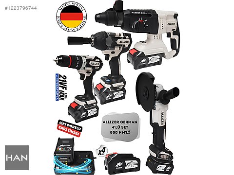 ALZ-3066 - ALLİZER 4'LÜ SET GRİ at sahibinden.com - 1223796744