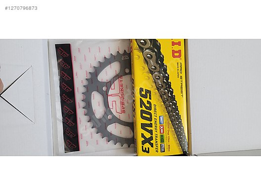 どんすけ出品 Transmission / R25-MT25-RTR200 Uyumlu Orijinal DID 520VX3 Zincir