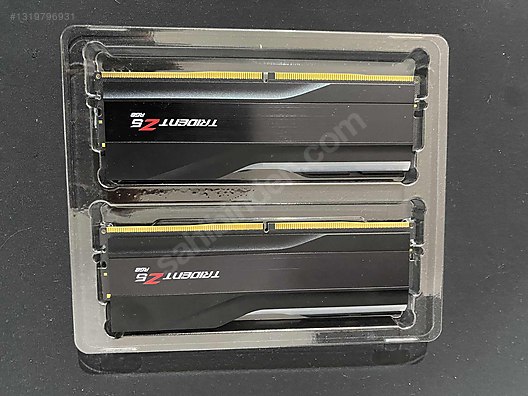 Gskill trident z rgb ddr5 6000mhz cl 30 sahibinden.comda - 1319796931