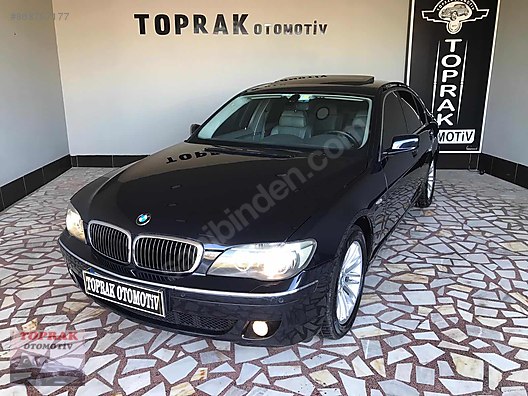 bmw 7 serisi 740i toprak dan 2005 model bmw 7 40 i 306 hp emsalsiz temizlikte sahibinden comda 868797177