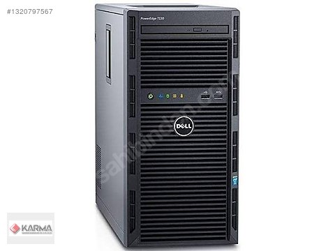 サーバー DELL PowerEdge T130 Xeon E3-1220 v6 Dell T130 Xeon E3-1220 V6 8GB 240 GB SSD Sunucu sahibinden.comda