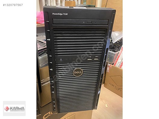 Dell T130 Xeon E3-1220 V6 8GB 240 GB SSD Sunucu sahibinden.comda
