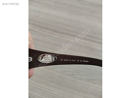 Fille Du Soleil(中古品) Fendi FS368L Selleria Serisi Deri Detaylı Orijinal Güneş Gözlüğü