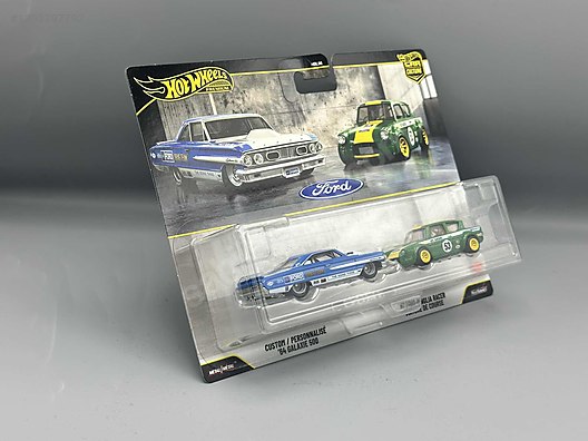 1/64 Hot Wheels Ford Anglia Van Custom Kazy custom limited edition