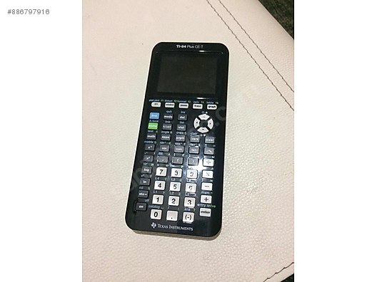 Texas Instruments Ti 84 Plus Ce T Grafik Bilimsel Hesap Makinesi Hesap Makinesi Cesitleri Alisveriste Ilk Adres Sahibinden Com Da 886797916
