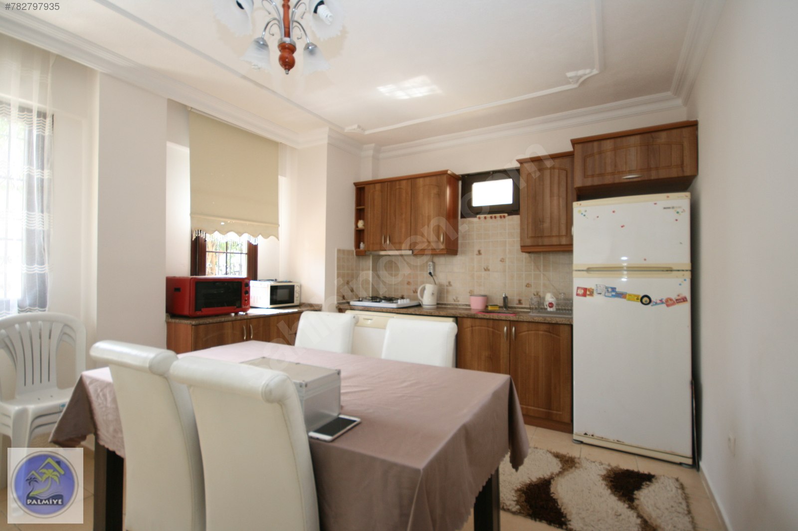 AKARCA MAH.KORDONDA 2+1 YAZLIK EŞYALI KİRALIK BAHÇELİ EV Kiralık