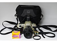 Nikon F60 Filmli Analog Fotoğraf Makinesi Seti (Film Dahil)