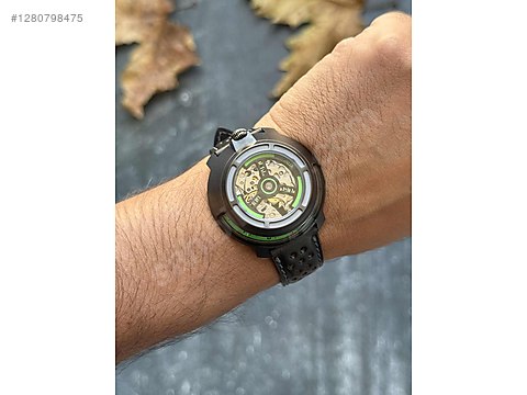 Christopher Ward / Xeric Invertor II Automatic Neon Green Lume