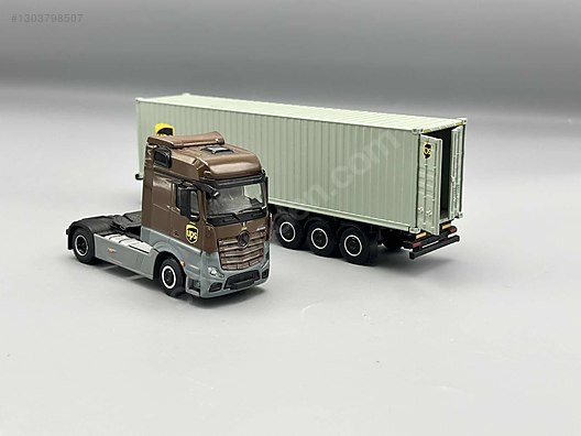 MİNİ GT MERCEDES BENZ ACTROS UPS 1/64 ÖLÇEK on sahibinden.com