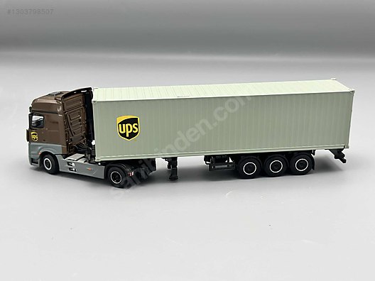 MİNİ GT MERCEDES BENZ ACTROS UPS 1/64 ÖLÇEK on sahibinden.com
