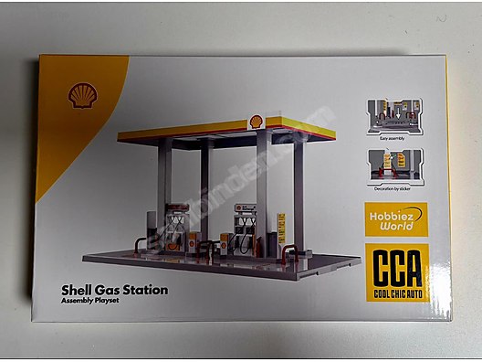 CCA Shell Gas Station Diorama on sahibinden.com - 1301798706