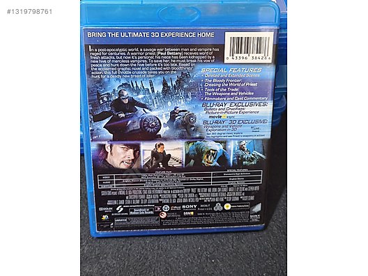 Priest bluray - Yabancı Blu-ray Filmler sahibinden.com'da - 1319798761
