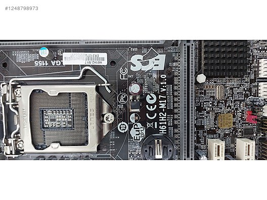 ECS H61H2-M17 ANAKART - Anakart ve Tüm Masaüstü Bilgisayar Parçaları sahibinden.com'da