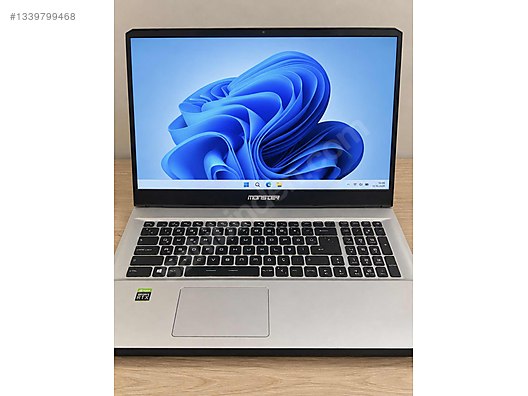 Monster / Monster T7 V25.1.1 RTX 3060 240Hz | Çanta + Zalman