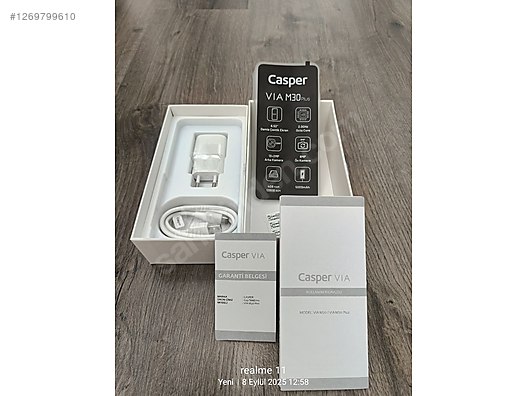 İkinci El ve Sıfır Alışveriş / Cep Telefonu & Aksesuar / Cep Telefonu / Casper / VIA M30