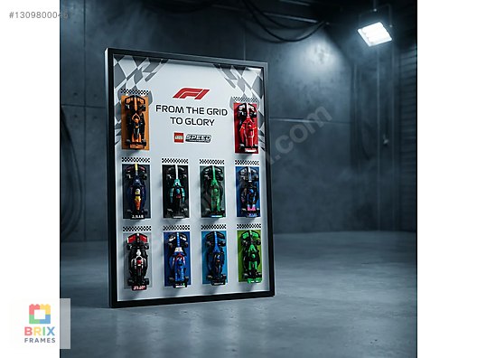 Lego Speed Champions F1 2025 10 Araçlık All In One Çerçeve