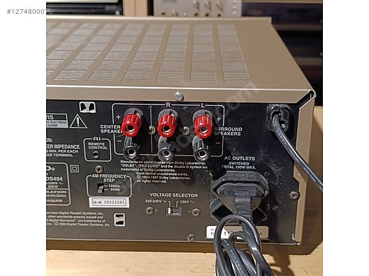 Transistör Çıkışlı Onkyo Receiver Amfi