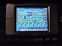 orjinal korg pa 800 ekran