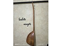 Acil Hastasına oyma saz bağlama