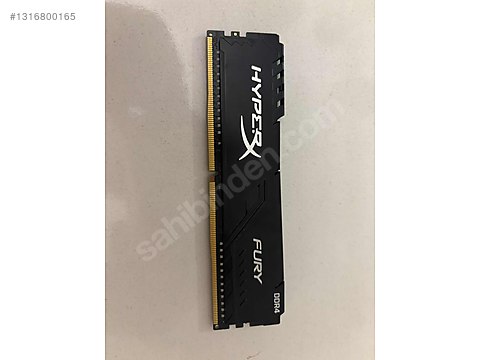 Kingston hyperx fury 8gb ddr4 ram sahibinden.comda - 1316800165