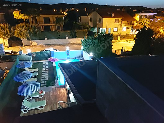 cesme ilica da gunluk kiralik villa 4 1 mustakil havuzlu bahceli gunluk kiralik villa ilanlari sahibinden com da 922800178