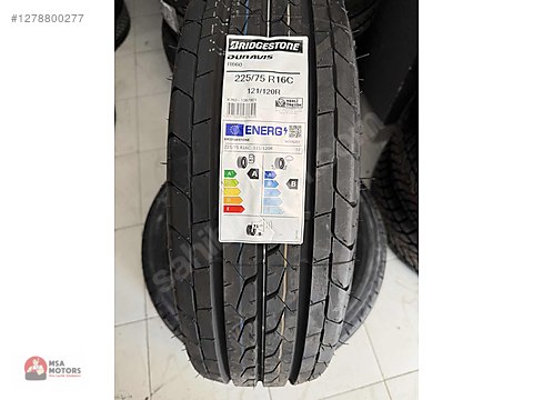 225 75 16 121/120 12 KAT BRIDGESTONE DURAVİS R660 sahibinden.comda
