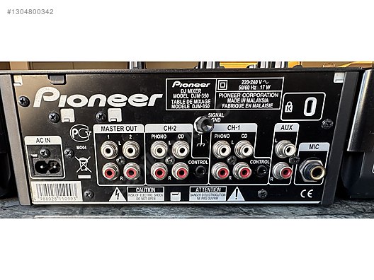 Pioneer CDJ 350 DJM 350 Set Up - Sadece evde kullanılmış on