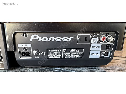 Pioneer CDJ 350 DJM 350 Set Up - Sadece evde kullanılmış on