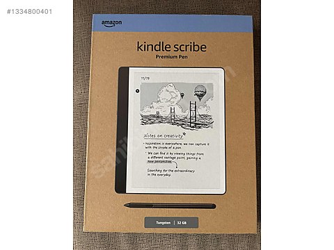 Kapalı Kutu Amazon Kindle Scribe 2024 32GB+Premium Pen-Faturalı