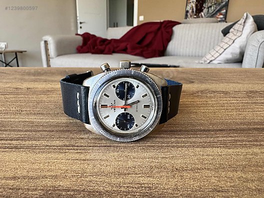 Citizen / Velona crono valjoux 7733 panda at sahibinden.com