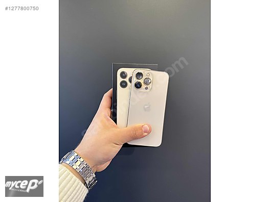 Resim Apple iPhone 13 Pro İkinci El TR | 256 GB | Altın İkinci El ÇOK TEMİZ İPHONE 13 PRO 256 GB PİL%77 MYCEP TELEKOM
