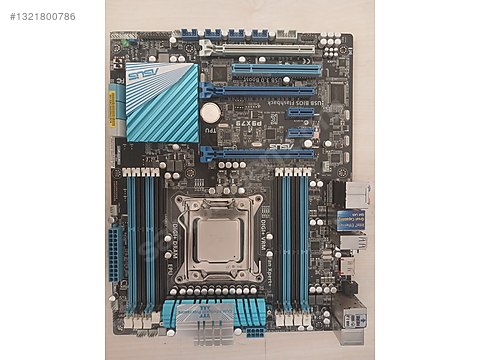 ASUS P9X79 ＆ Intel Core i7 3930K メモリセット ASUS P9X79 Intel X79 Soket 2011 DDR3 2400MHz (O.C.) Anakart