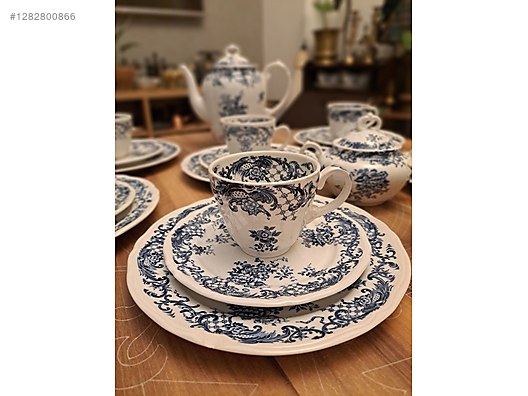 Villeroy Boch Valeria Blue Kahve Takımı on sahibinden.com - 1282800866