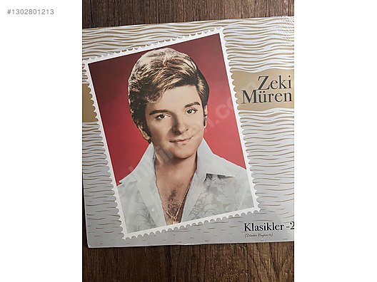 Zeki Müren- Klasikler 2 Plak - Müzik Plakları Alışverişte İlk
