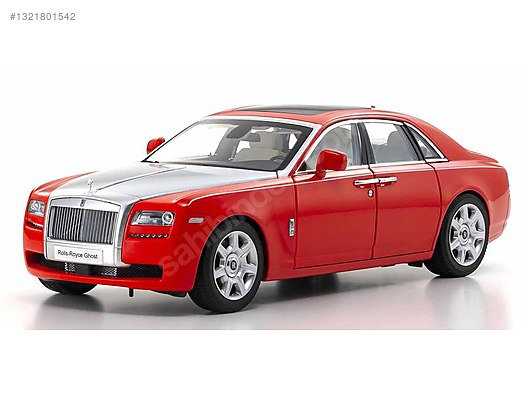 1:18 Rolls-Royce Ghost 2009 Red/Silver - Kyosho on sahibinden.com