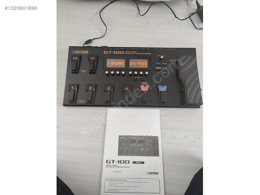 Boss Gt 100 - Prosesör ve Diğer Enstrüman Yan Ekipmanları