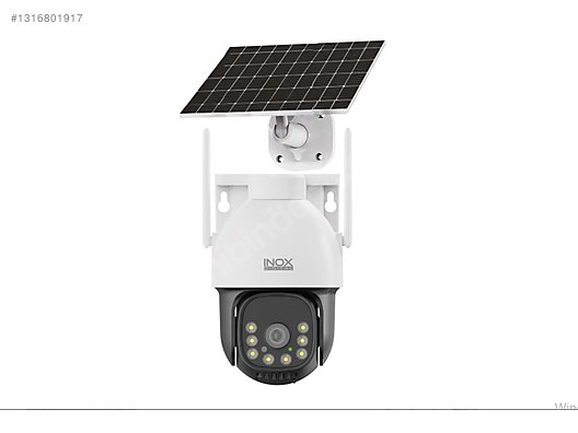 INOX-X15 DUAL LENS AOV HİEASY 4G PTZ KAMERA SOLAR PANELLİ