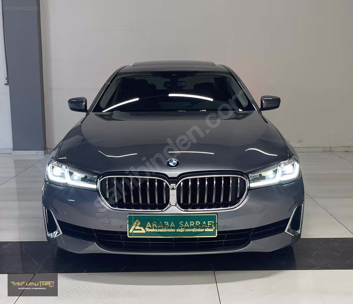 BMW 5 Serisi 520i Luxury Line 2021 Gri — Araba Sarrafı