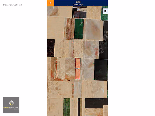 EGE EMLAK'TAN BAŞHÜYÜK ATKAFASI MEVKİNDE TARLA #1270802185