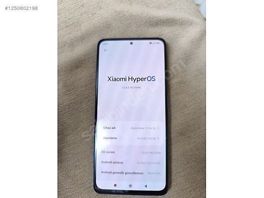 İkinci El ve Sıfır Alışveriş / Cep Telefonu & Aksesuar / Cep Telefonu / Xiaomi / Redmi Note 11 Pro 5G