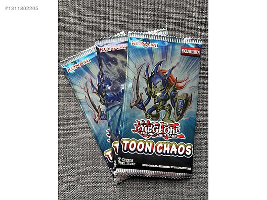 Game Cards / SIFIR YuGiOh TCG Toon Chaos Booster Packs (x3) on  sahibinden.com - 1311802205